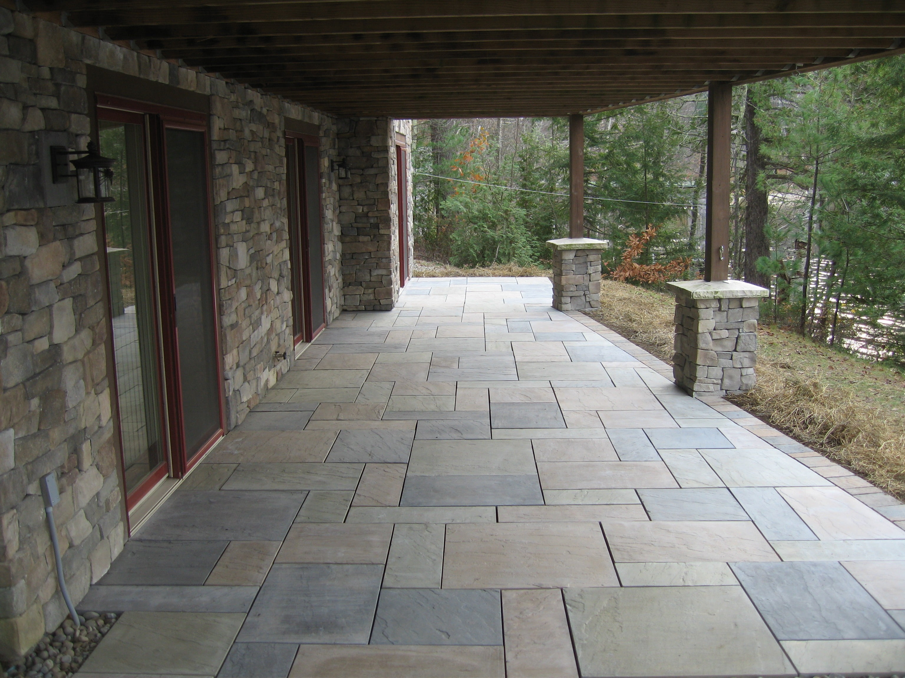 concrete patio blocks