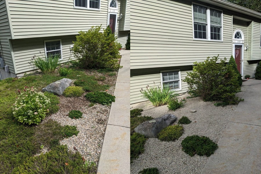 Before and After Rhode Island Gardening